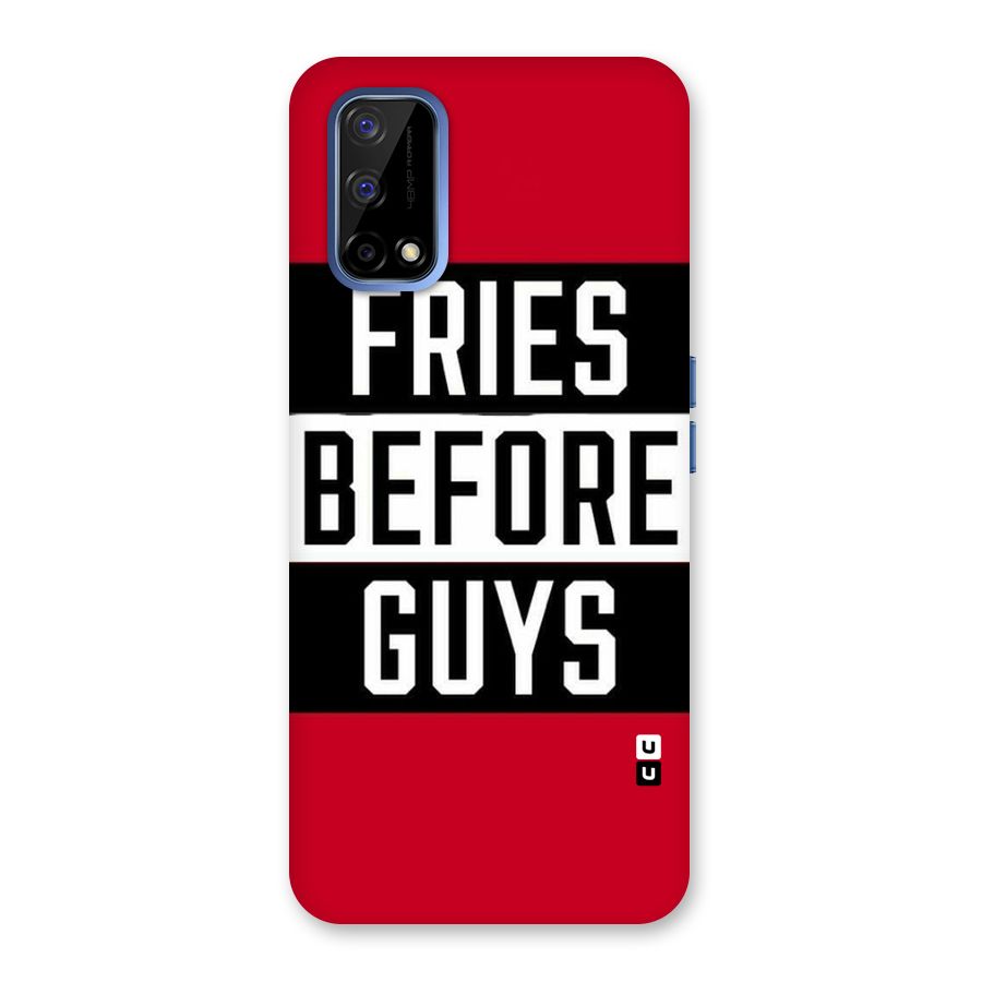 Fries Love Stripes Back Case for Realme Narzo 30 Pro