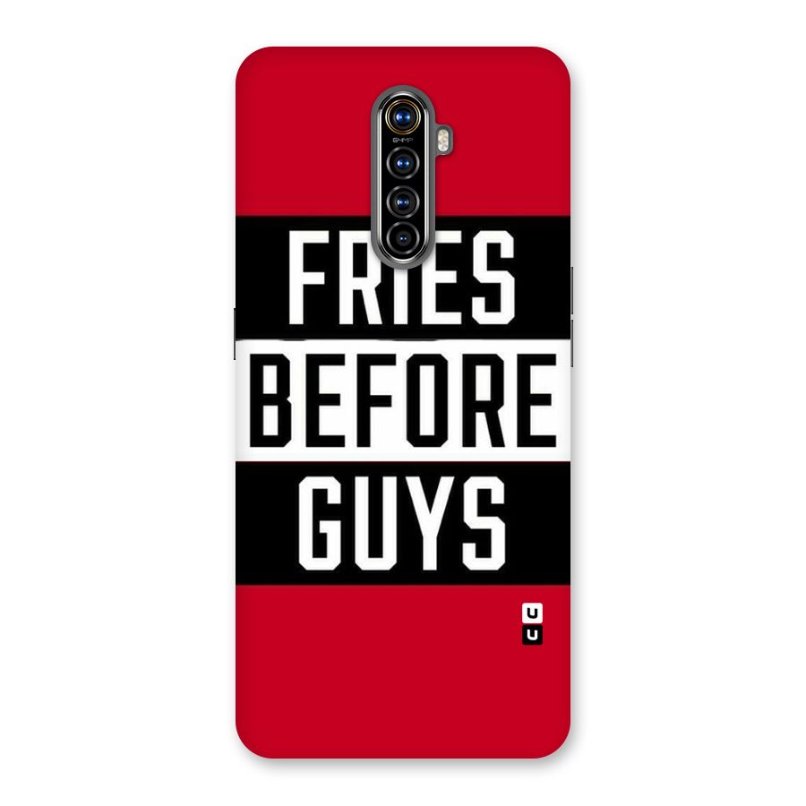 Fries Love Stripes Back Case for Realme X2 Pro