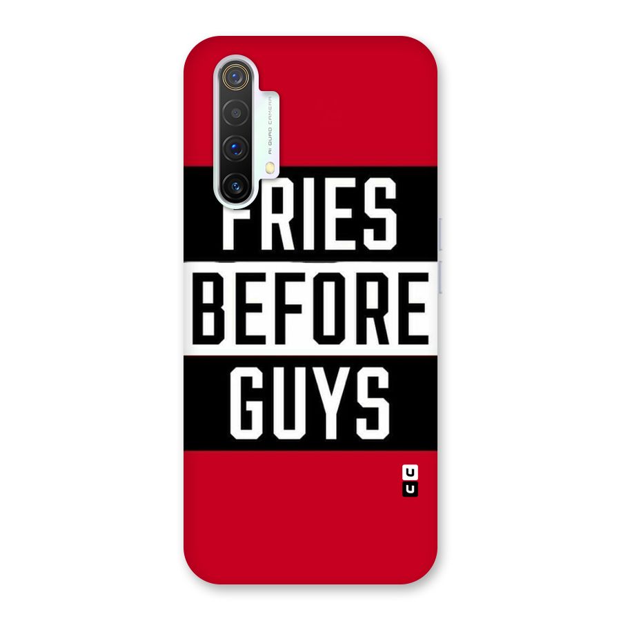 Fries Love Stripes Back Case for Realme X3