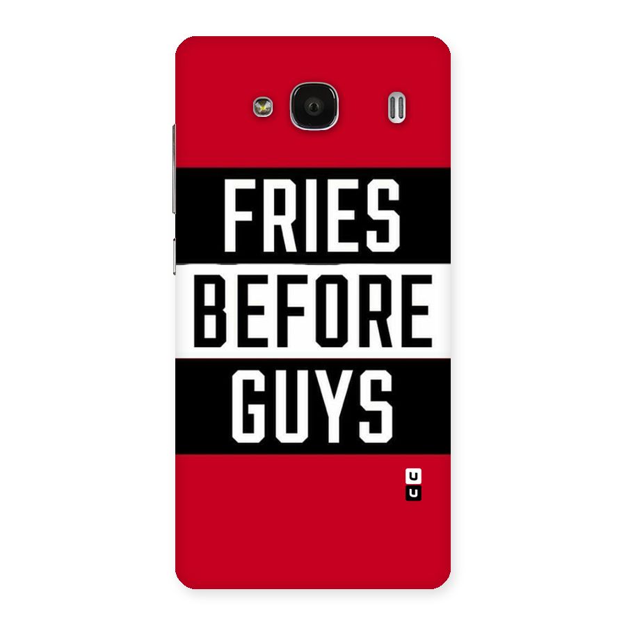 Fries Love Stripes Back Case for Redmi 2s