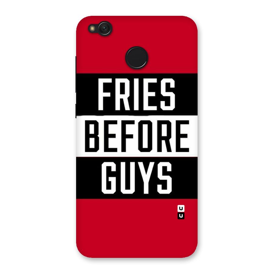 Fries Love Stripes Back Case for Redmi 4