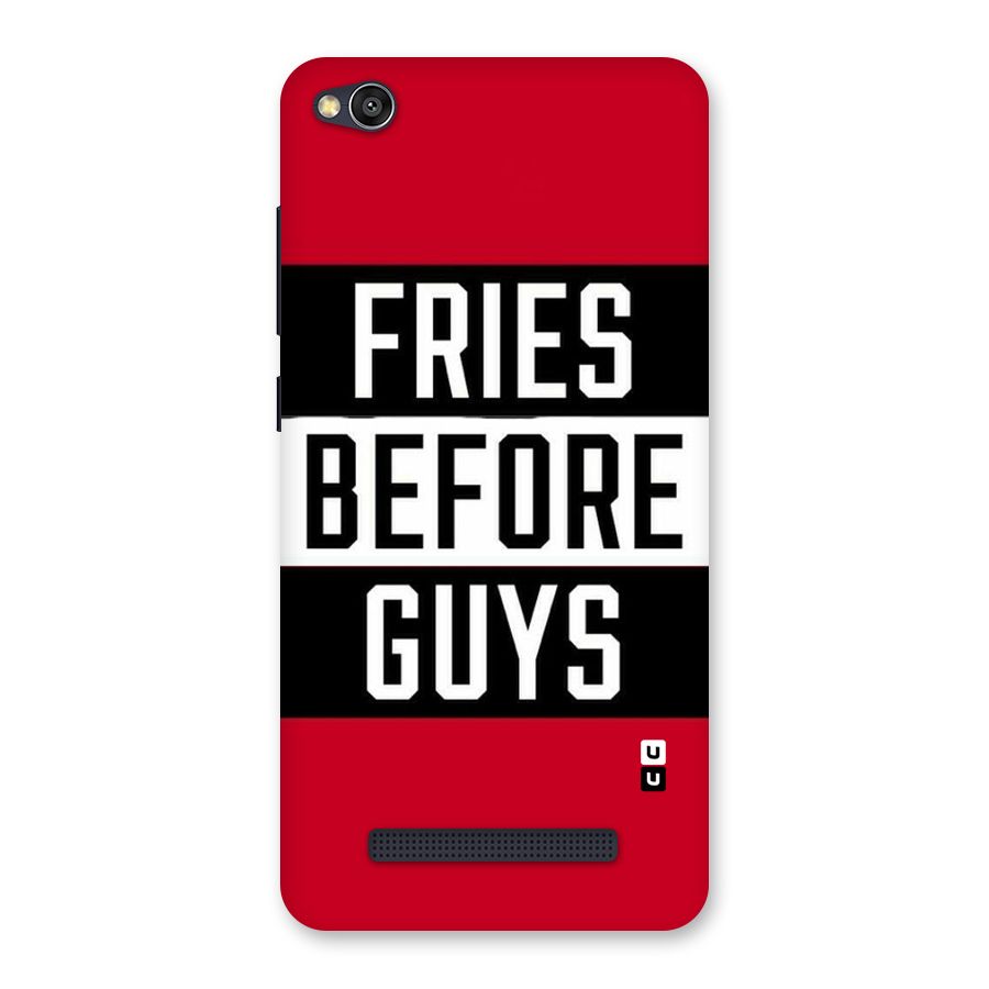 Fries Love Stripes Back Case for Redmi 4A