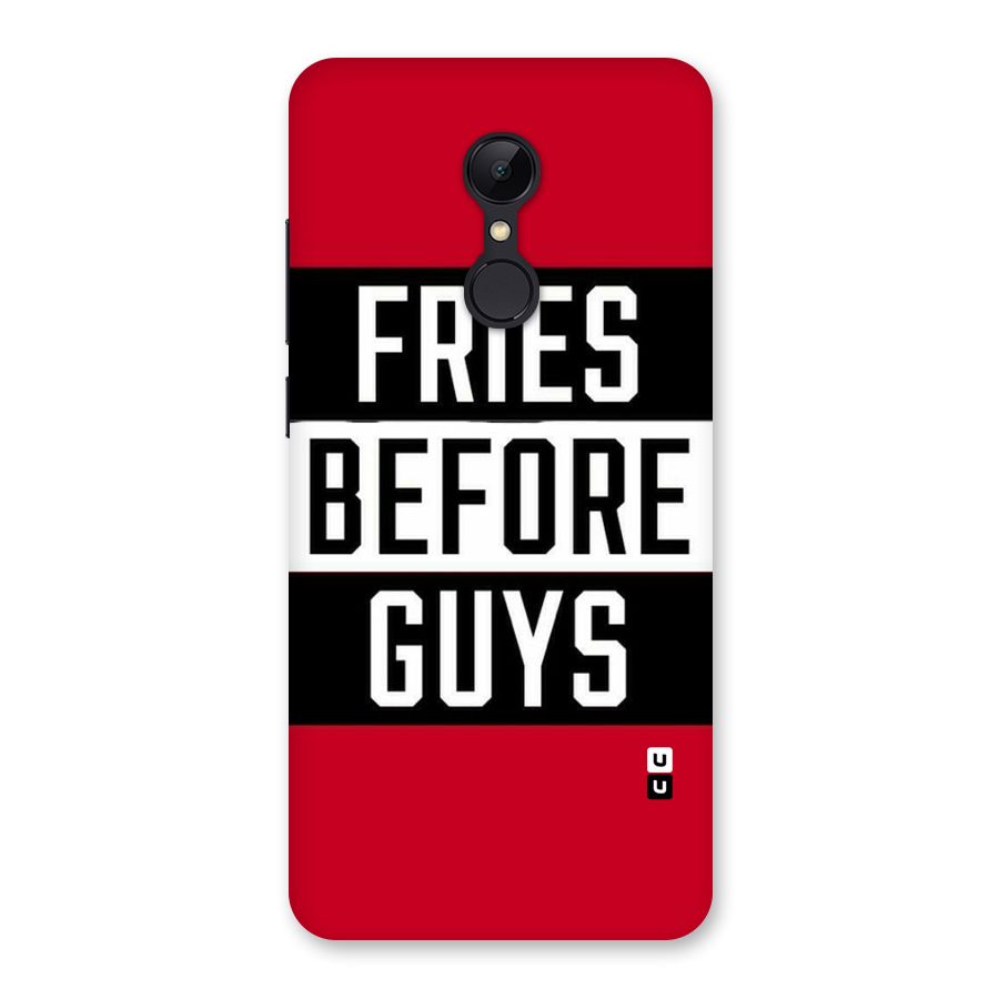 Fries Love Stripes Back Case for Redmi 5