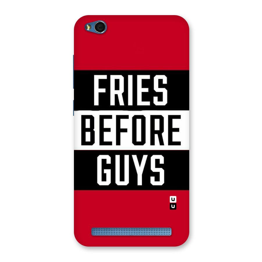 Fries Love Stripes Back Case for Redmi 5A