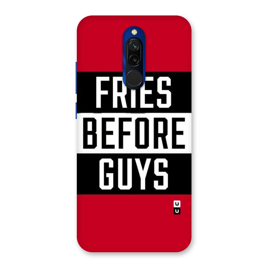 Fries Love Stripes Back Case for Redmi 8