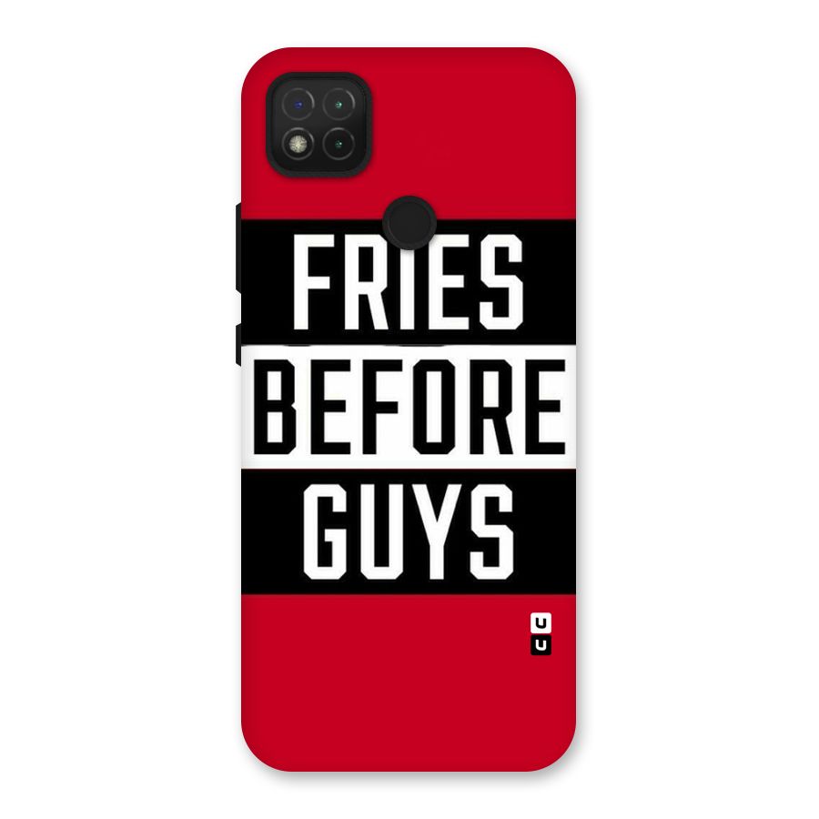 Fries Love Stripes Back Case for Redmi 9
