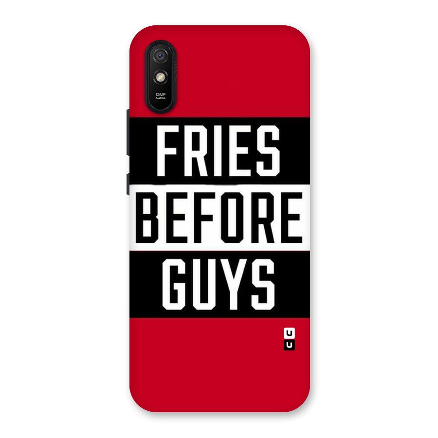 Fries Love Stripes Back Case for Redmi 9A