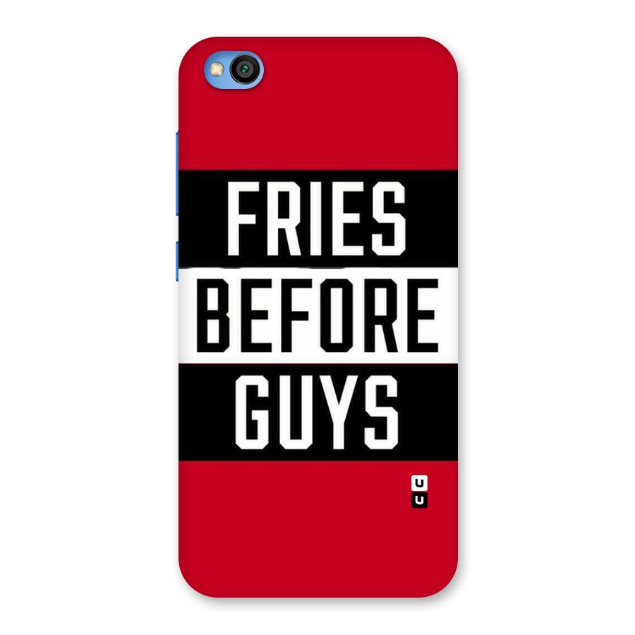 Fries Love Stripes Back Case for Redmi Go