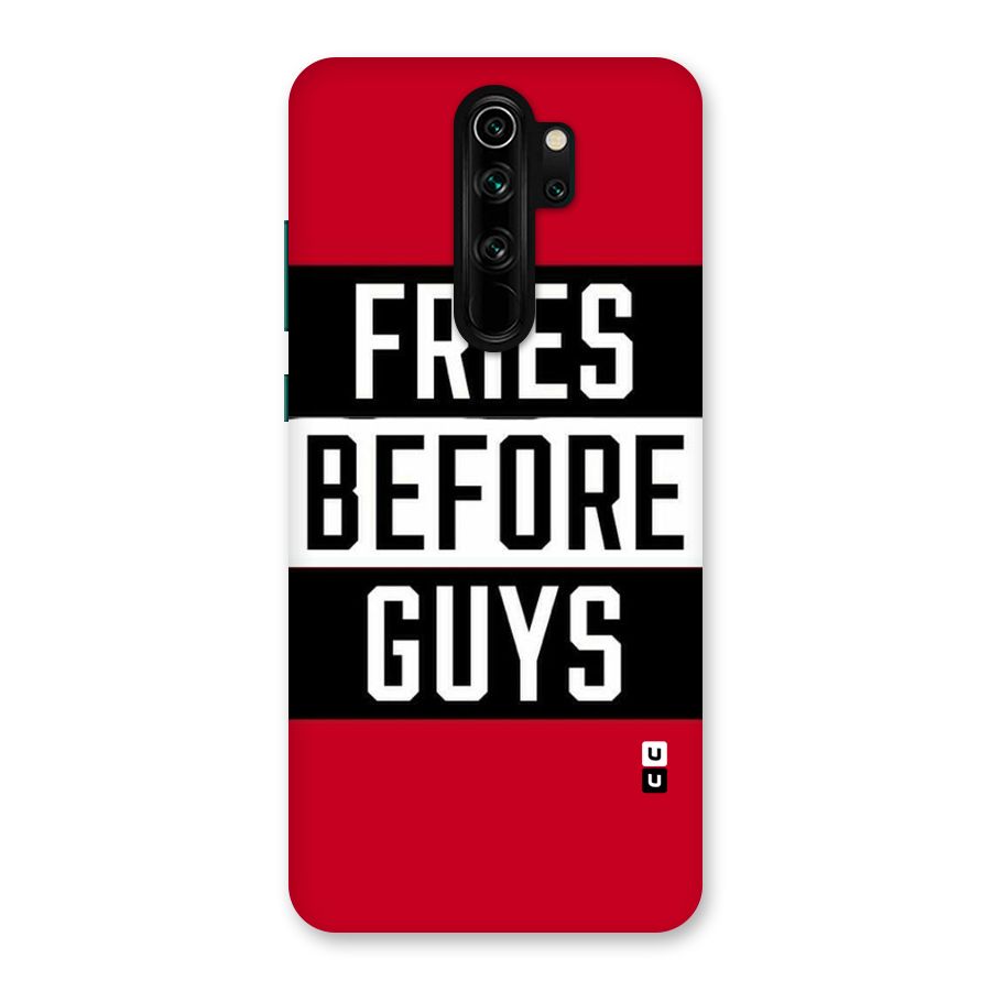 Fries Love Stripes Back Case for Redmi Note 8 Pro