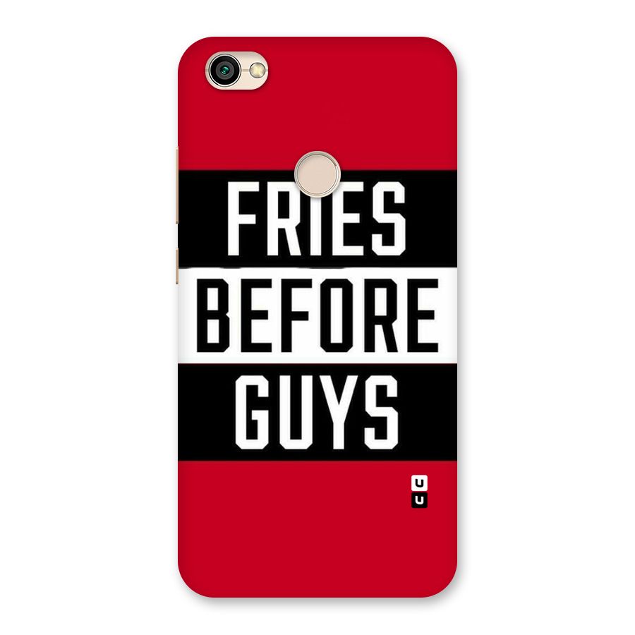 Fries Love Stripes Back Case for Redmi Y1 2017