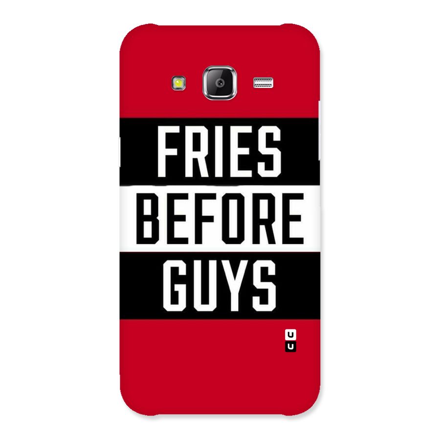 Fries Love Stripes Back Case for Samsung Galaxy J2 Prime