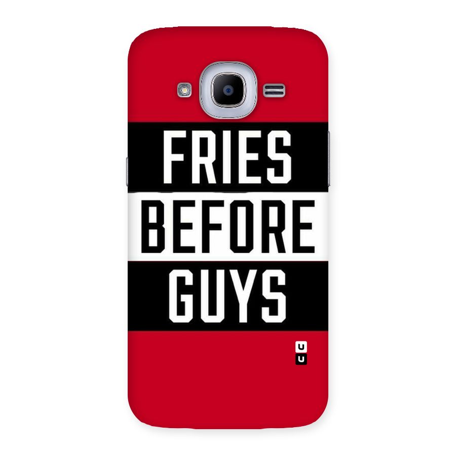 Fries Love Stripes Back Case for Samsung Galaxy J2 Pro