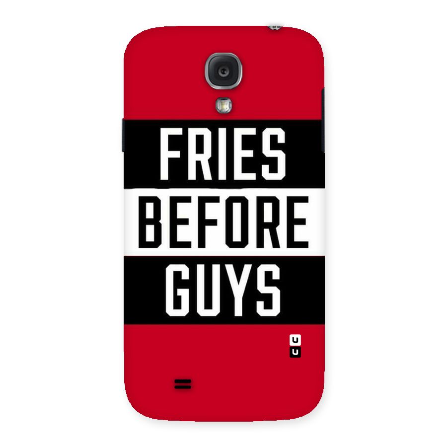 Fries Love Stripes Back Case for Samsung Galaxy S4