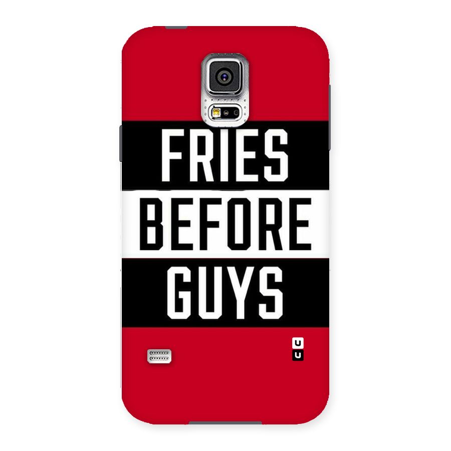Fries Love Stripes Back Case for Samsung Galaxy S5