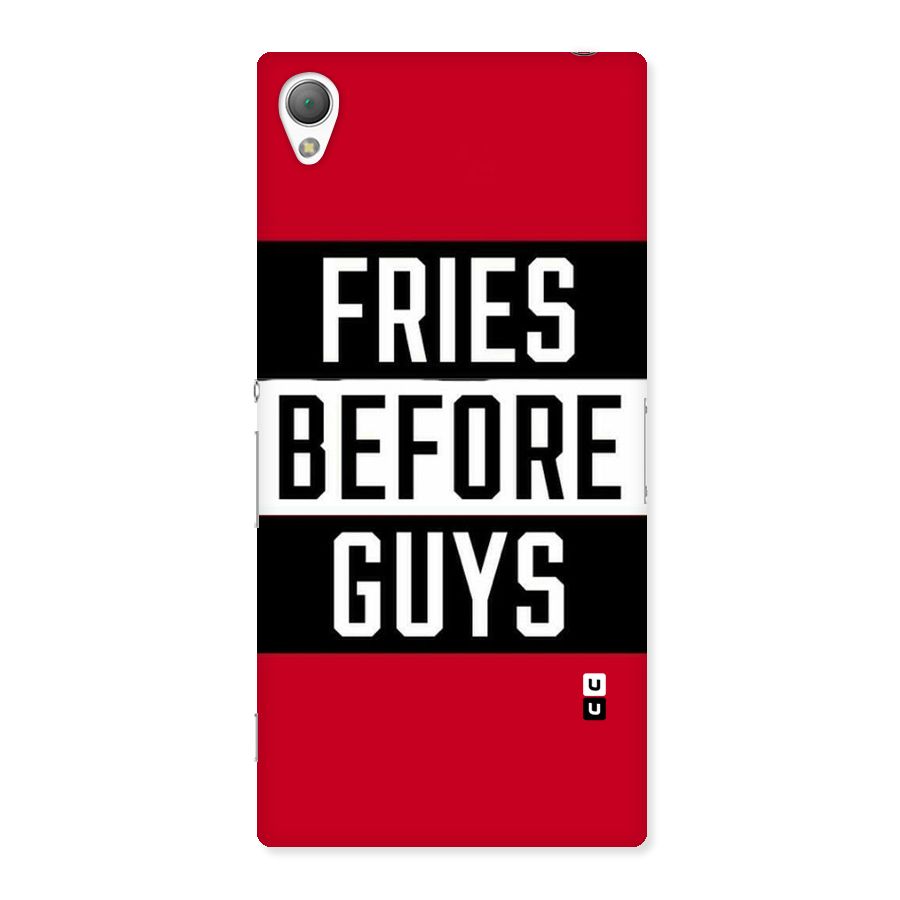 Fries Love Stripes Back Case for Sony Xperia Z3