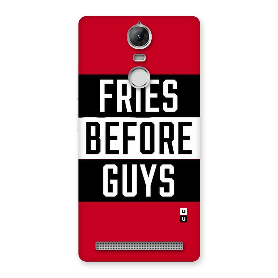 Fries Love Stripes Back Case for Vibe K5 Note