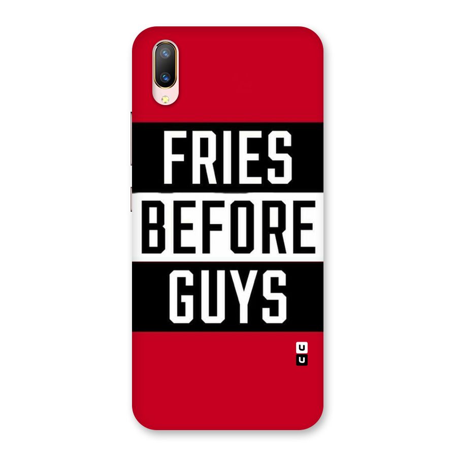 Fries Love Stripes Back Case for Vivo V11 Pro