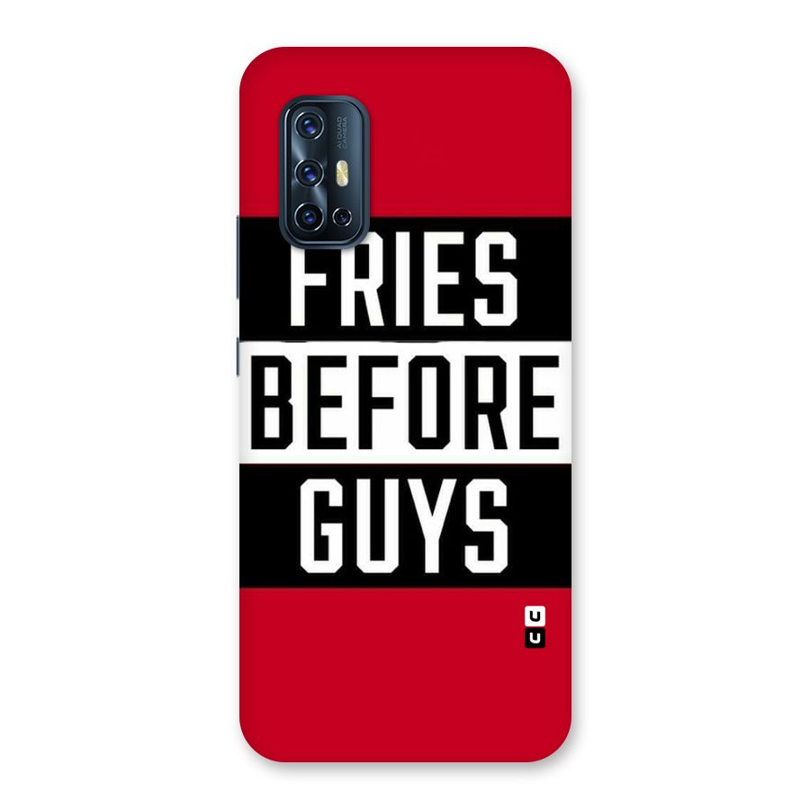 Fries Love Stripes Back Case for Vivo V17