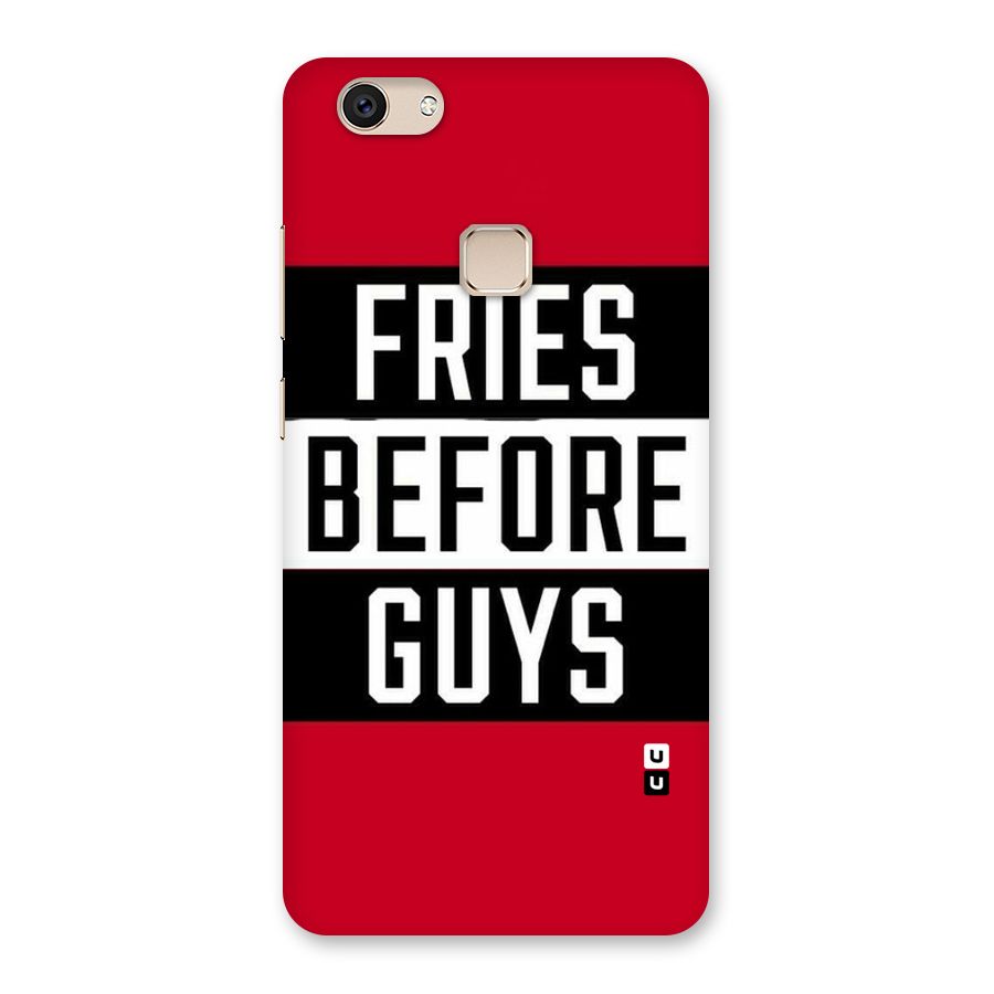 Fries Love Stripes Back Case for Vivo V7