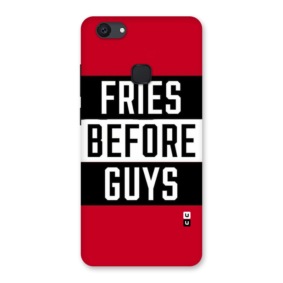 Fries Love Stripes Back Case for Vivo V7 Plus