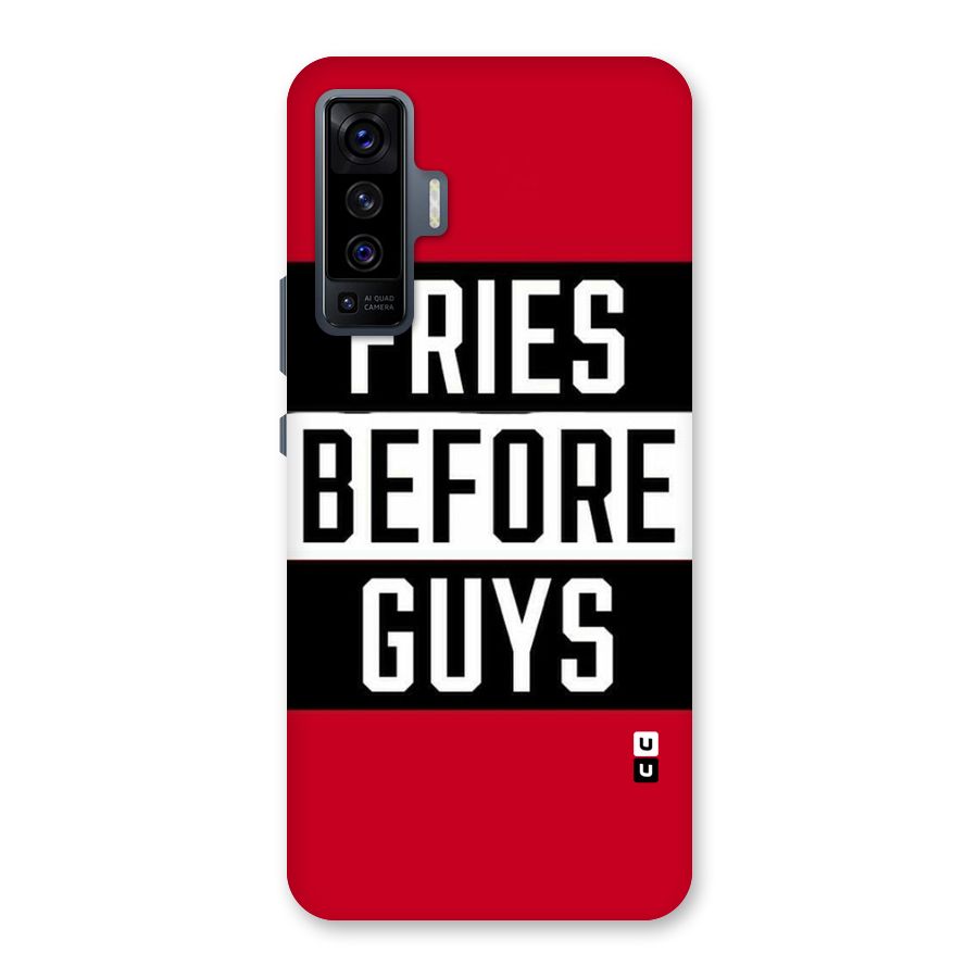 Fries Love Stripes Back Case for Vivo X50