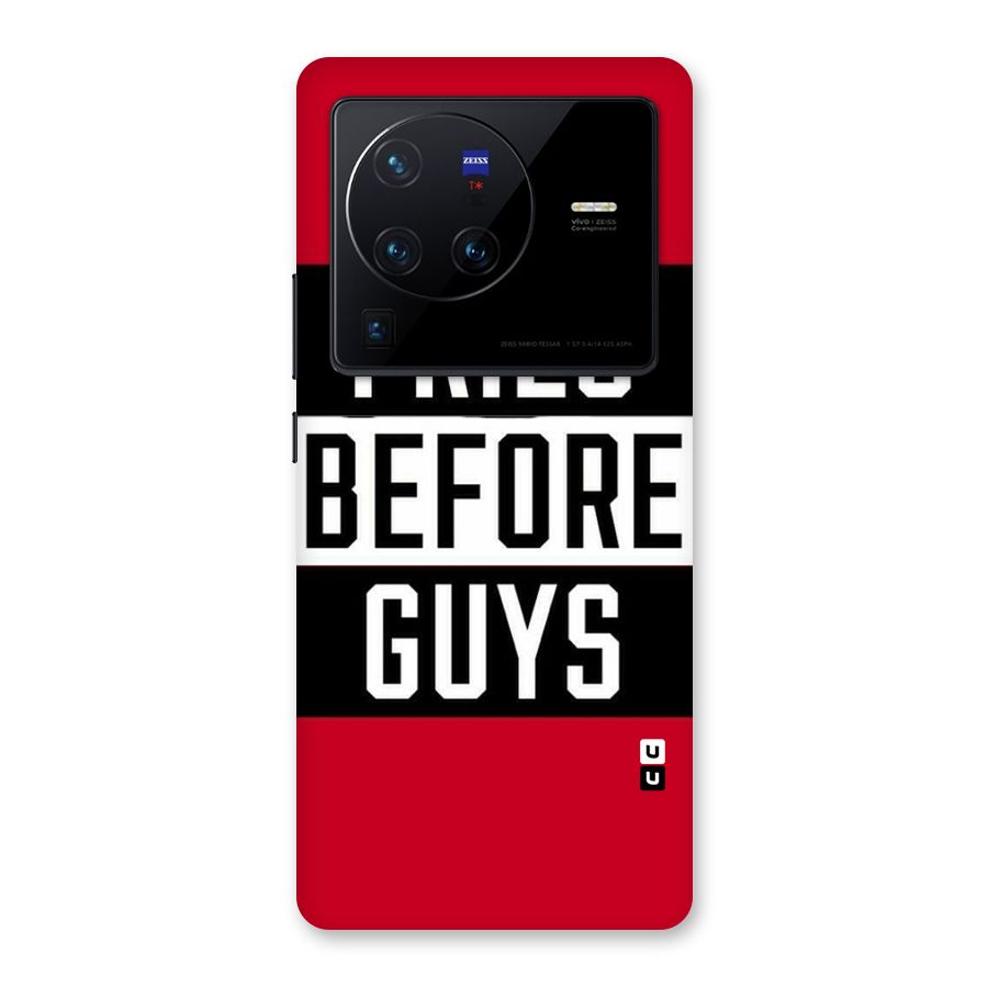 Fries Love Stripes Back Case for Vivo X80 Pro