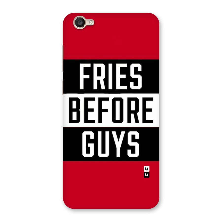 Fries Love Stripes Back Case for Vivo Y55L