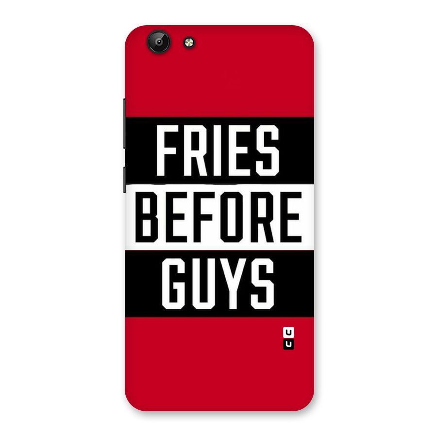 Fries Love Stripes Back Case for Vivo Y69