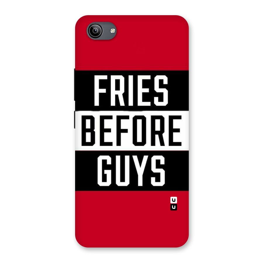 Fries Love Stripes Back Case for Vivo Y81i