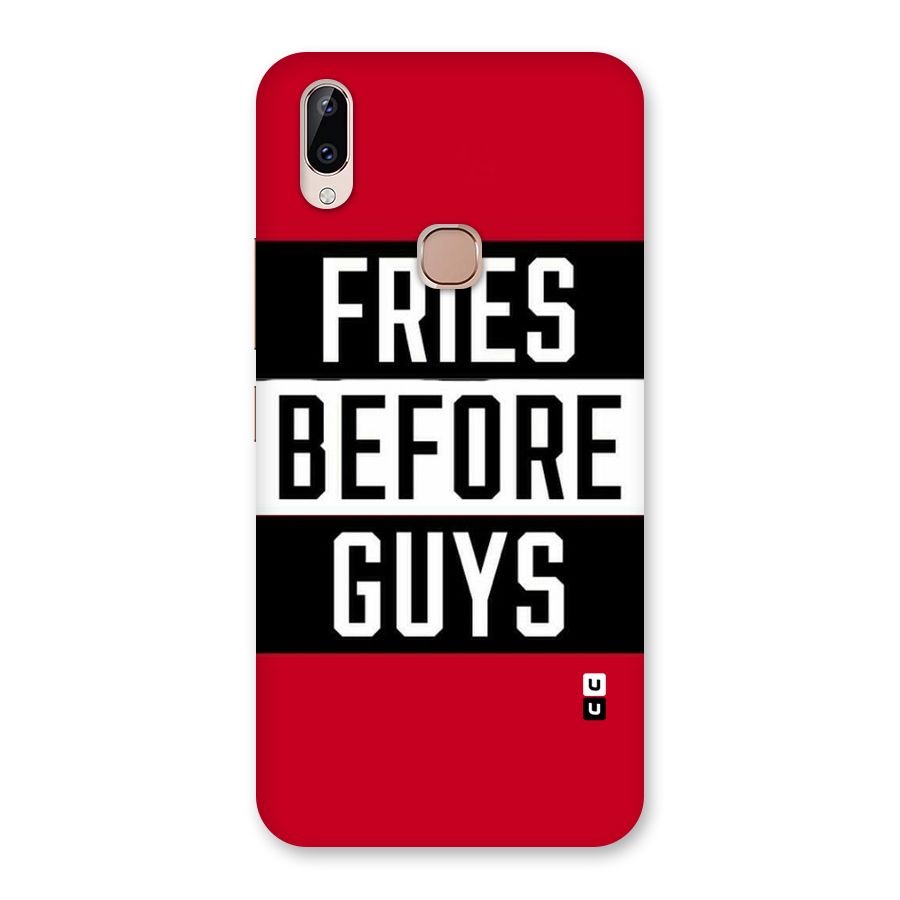 Fries Love Stripes Back Case for Vivo Y83 Pro