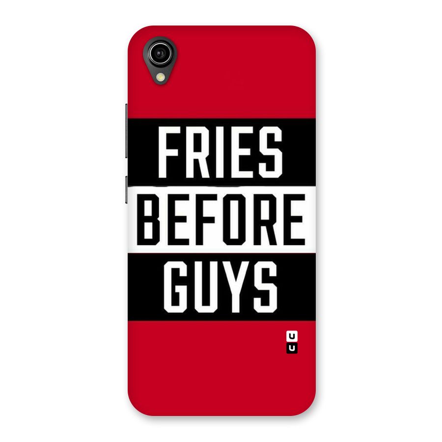 Fries Love Stripes Back Case for Vivo Y90