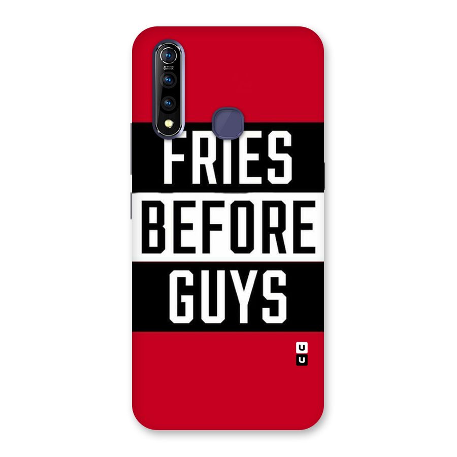 Fries Love Stripes Back Case for Vivo Z1 Pro