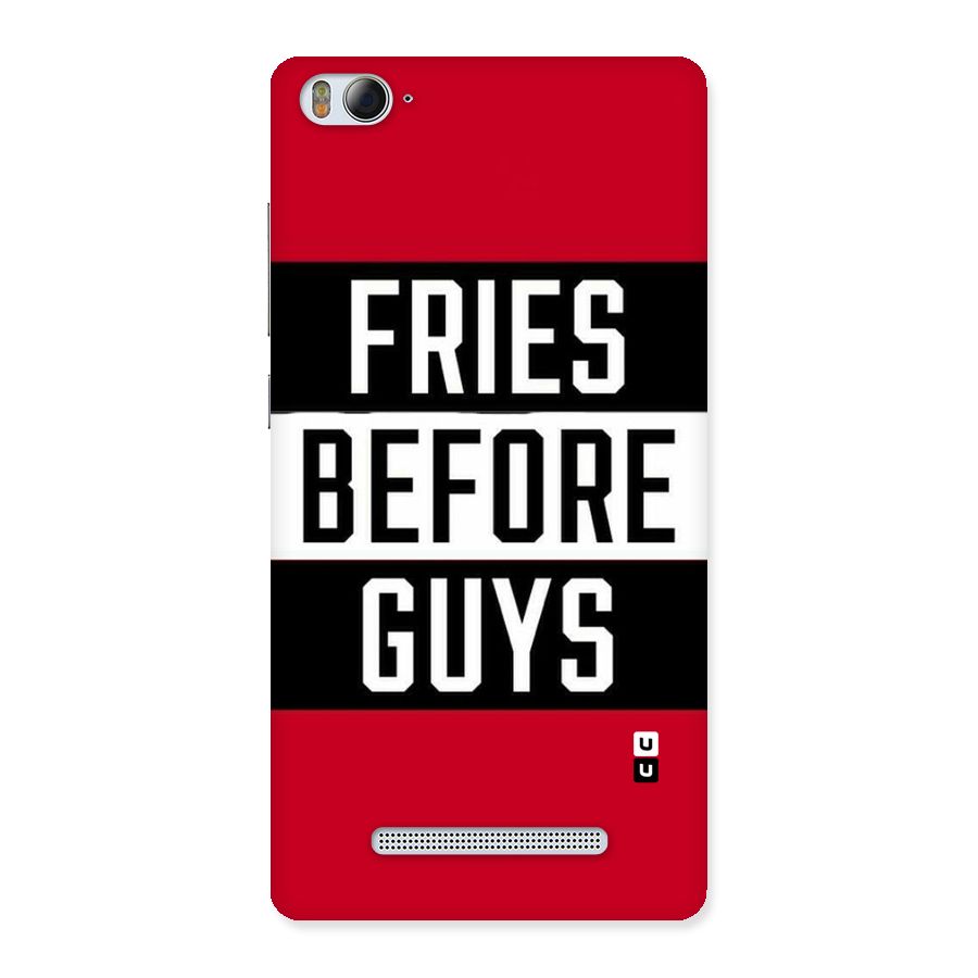 Fries Love Stripes Back Case for Xiaomi Mi4i