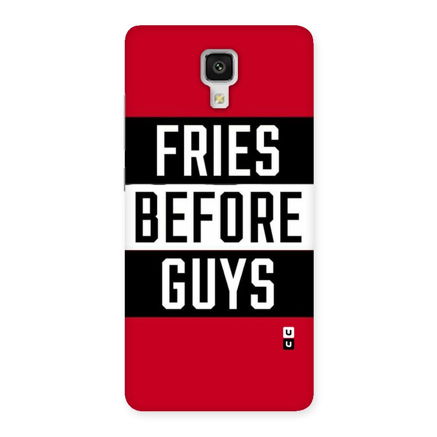 Fries Love Stripes Back Case for Xiaomi Mi 4