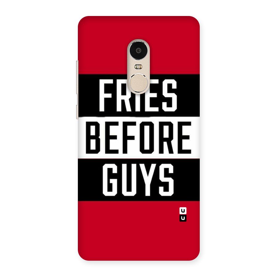 Fries Love Stripes Back Case for Xiaomi Redmi Note 4