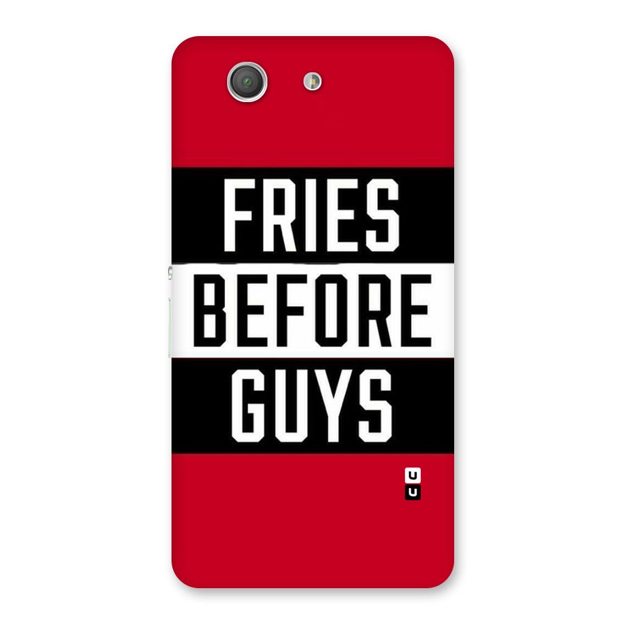 Fries Love Stripes Back Case for Xperia Z3 Compact