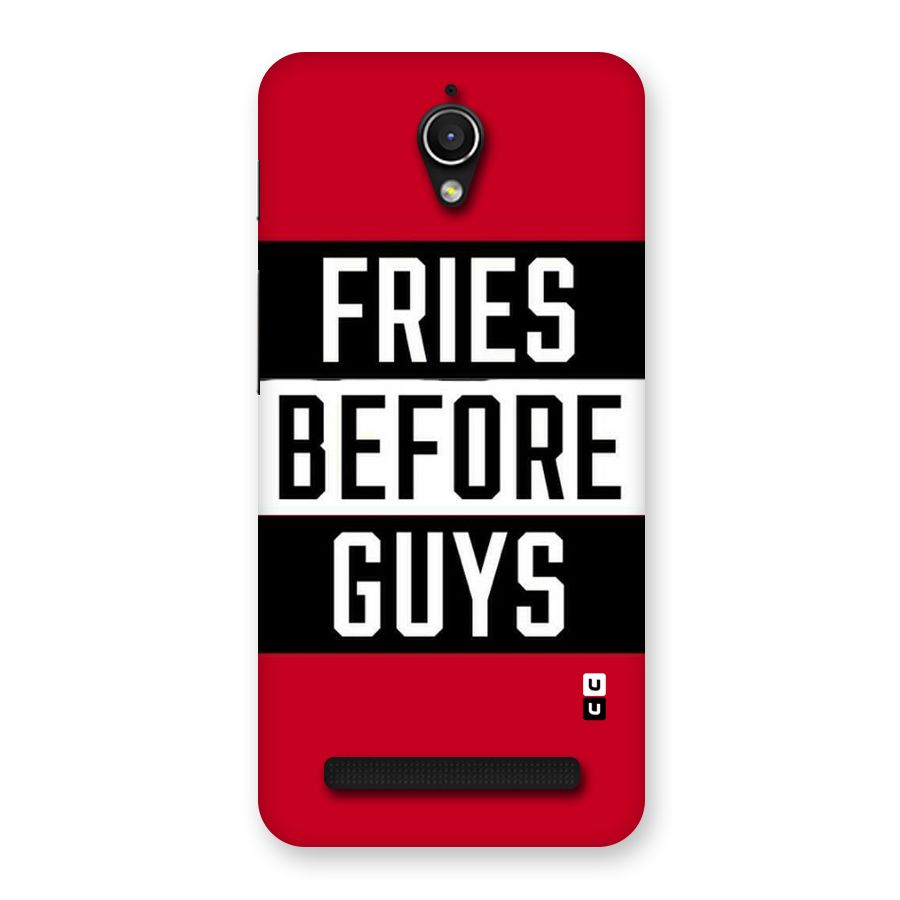 Fries Love Stripes Back Case for Zenfone Go