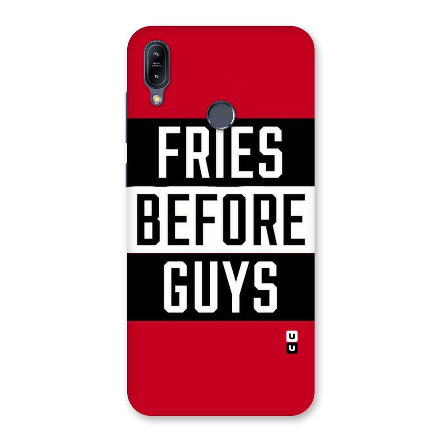 Fries Love Stripes Back Case for Zenfone Max M2