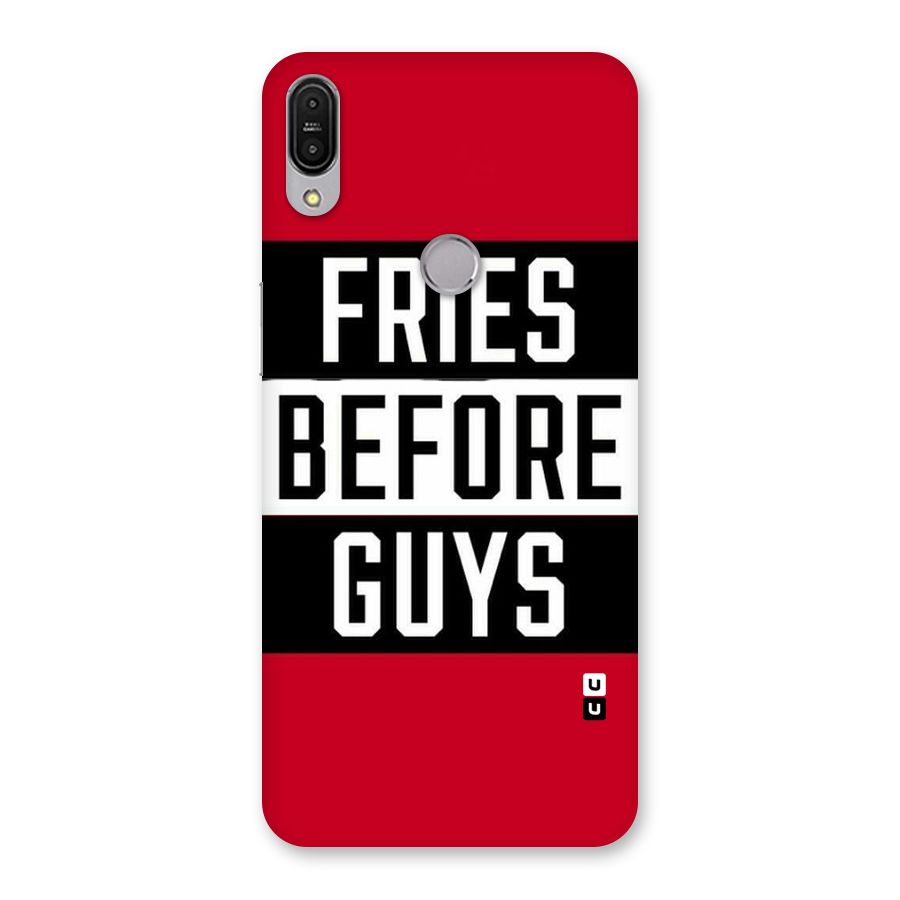 Fries Love Stripes Back Case for Zenfone Max Pro M1