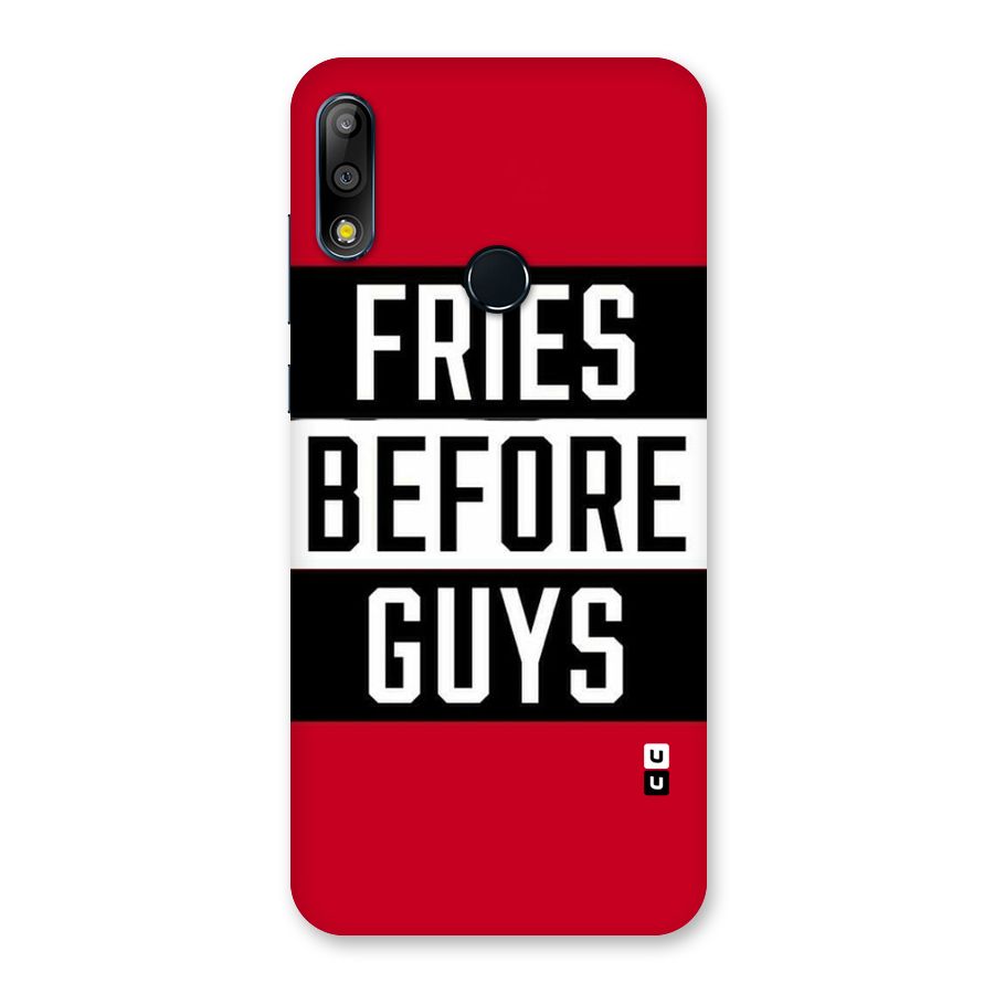 Fries Love Stripes Back Case for Zenfone Max Pro M2