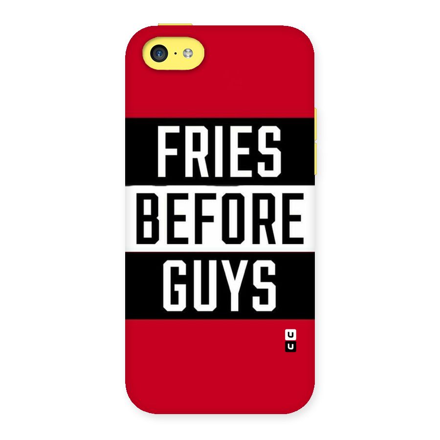 Fries Love Stripes Back Case for iPhone 5C