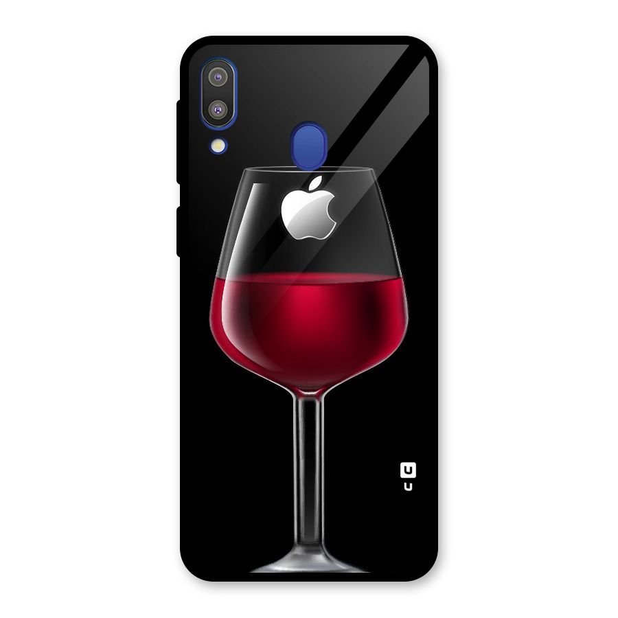 Fruit Printed Design Glass Back Case for Galaxy M20
