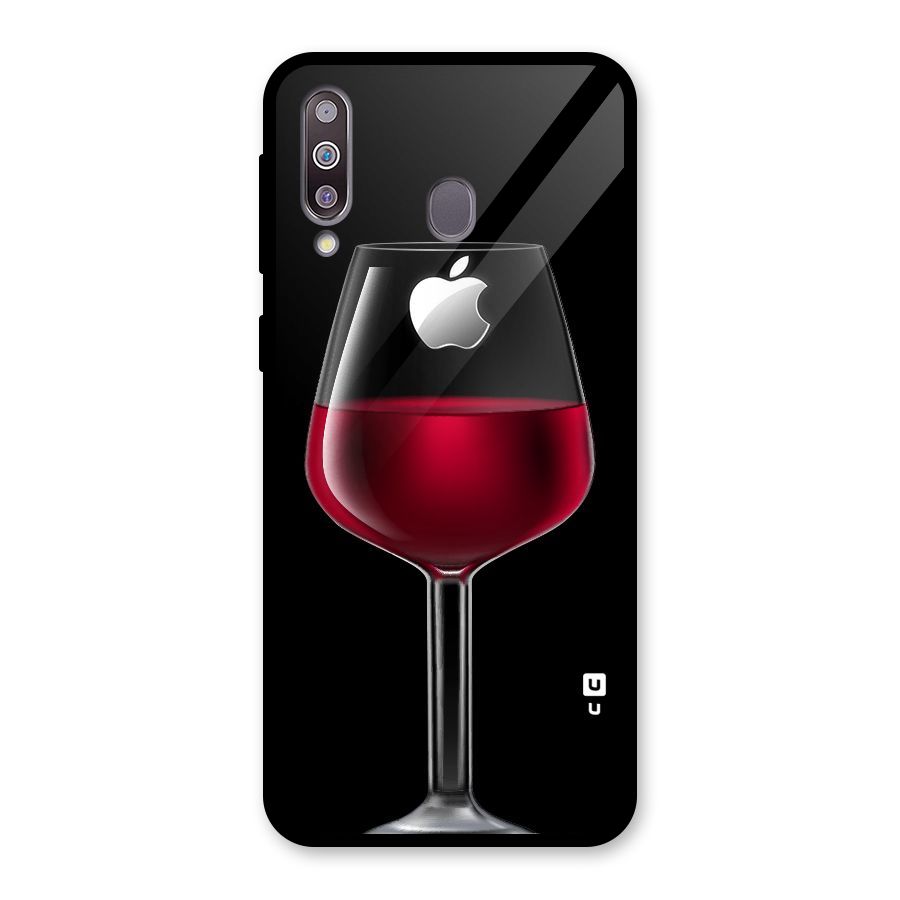 Fruit Printed Design Glass Back Case for Galaxy M30