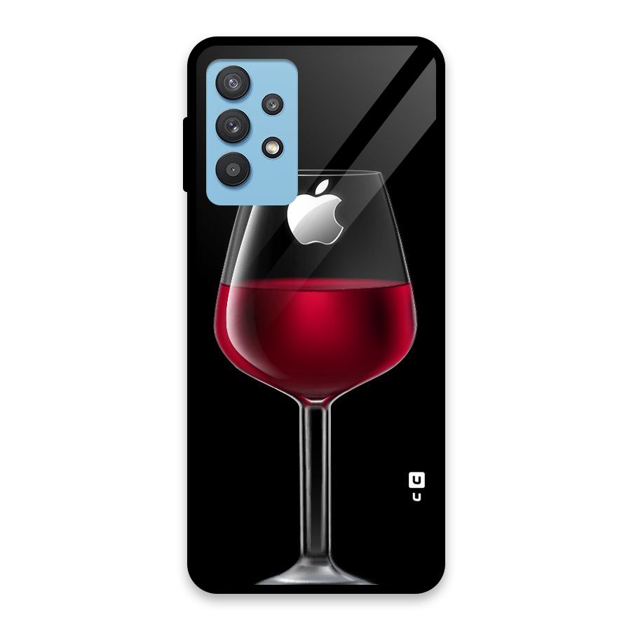 Fruit Printed Design Glass Back Case for Galaxy M32 5G