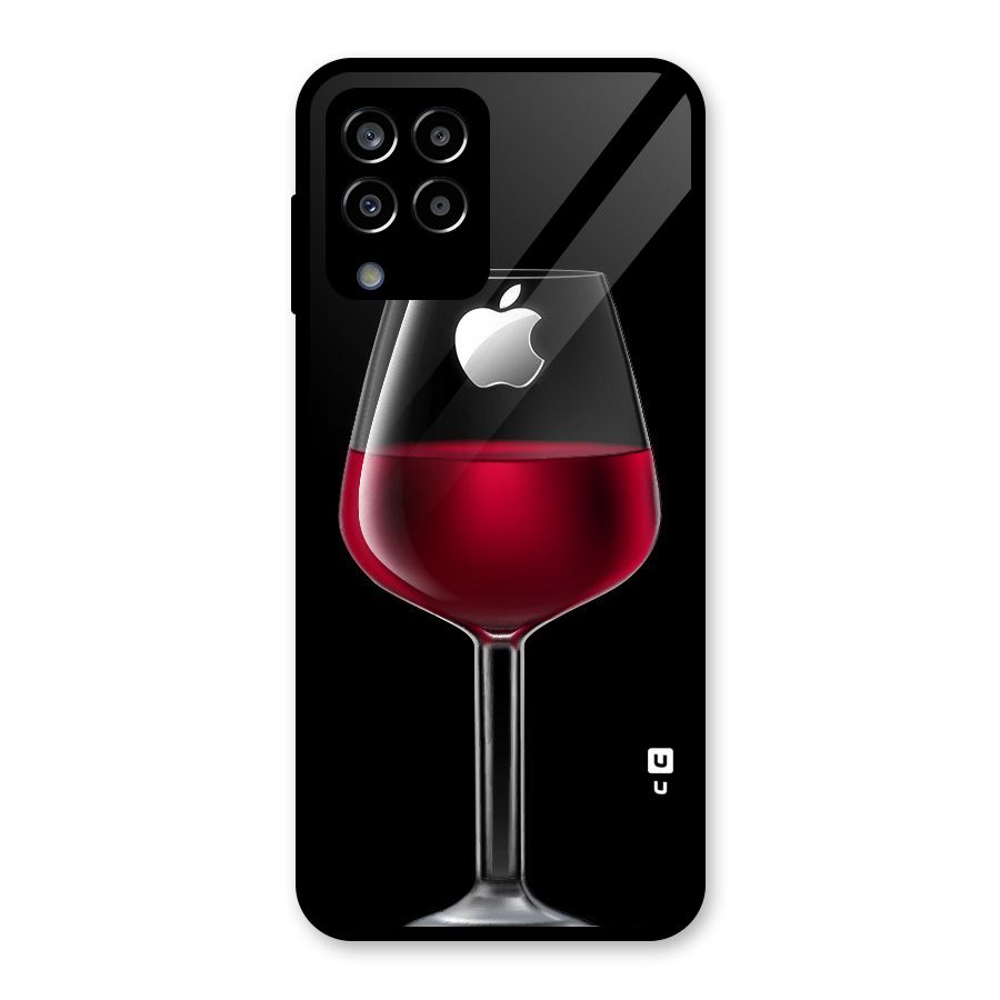 Fruit Printed Design Glass Back Case for Galaxy M33