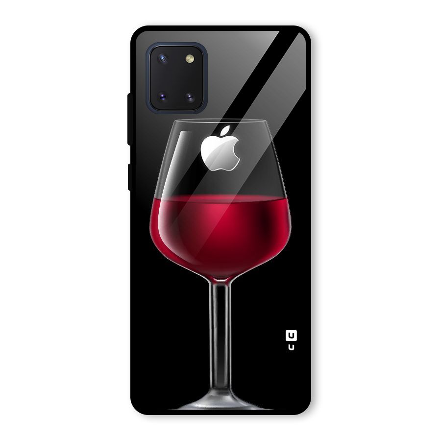 Fruit Printed Design Glass Back Case for Galaxy Note 10 Lite