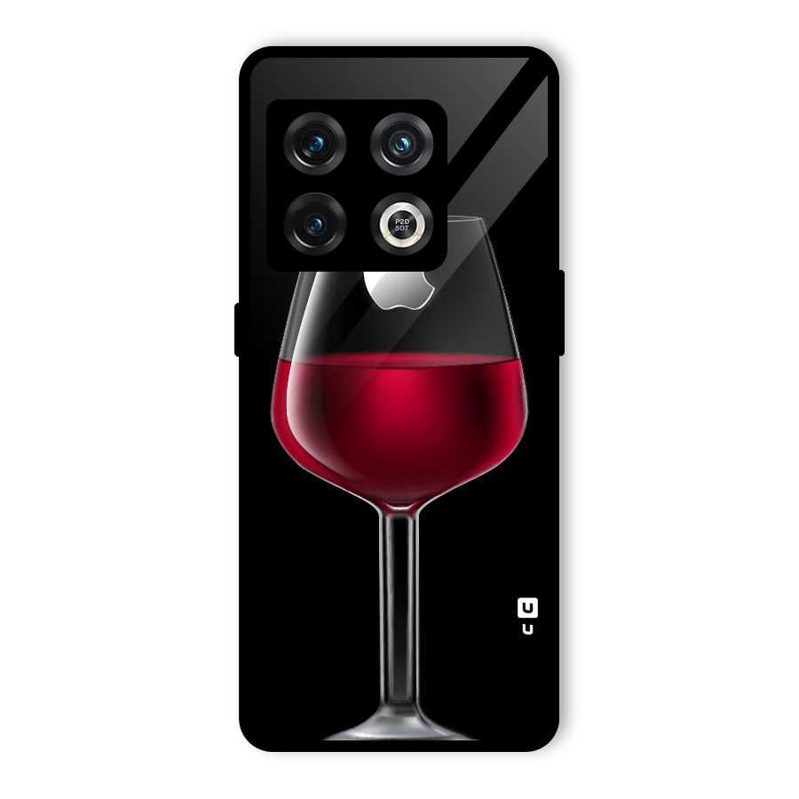 Fruit Printed Design Glass Back Case for OnePlus 10 Pro 5G