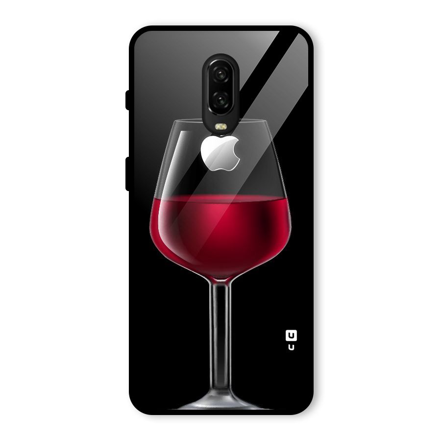 Fruit Printed Design Glass Back Case for OnePlus 6T