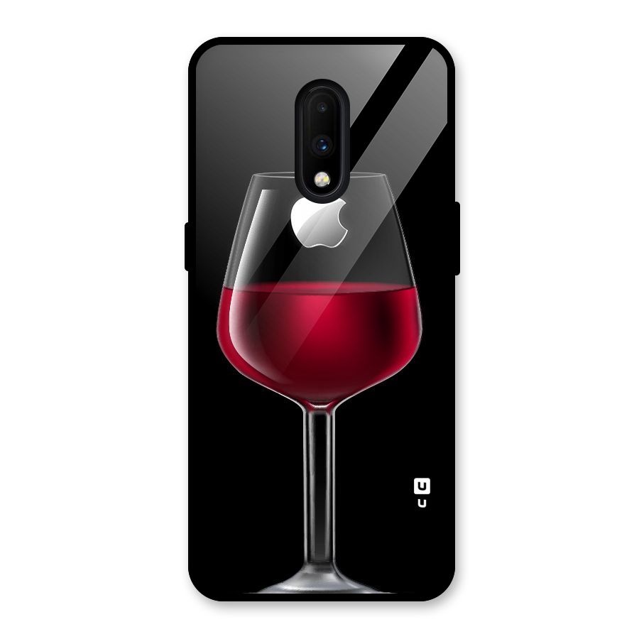 Fruit Printed Design Glass Back Case for OnePlus 7