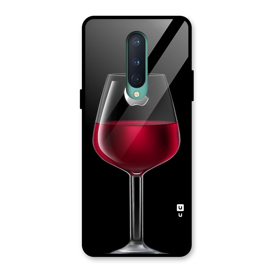 Fruit Printed Design Glass Back Case for OnePlus 8